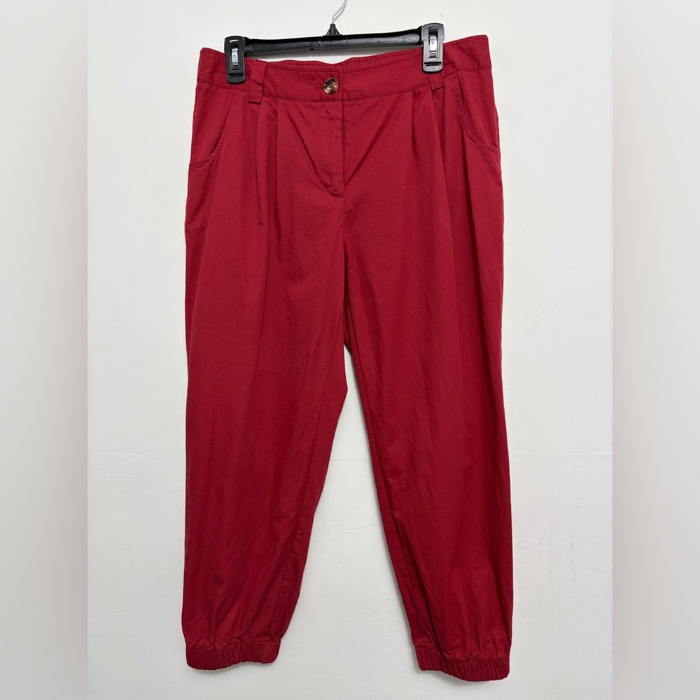 Halara Red Jogger Pants Women’s size L Regular New No Tags (A406)✨